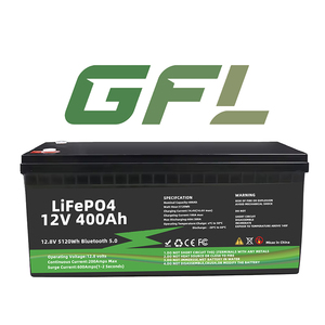 Batería de Gel GFL de 12V para Juguetes, 1 400ah Solar, 100Ah 200ah, Sistemas de Energía de Litio para Carritos de Golf - Product Image 2