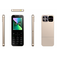 Teléfono Móvil X10-F con Pantalla de 2.4 Pulgadas, OEM SKD, 4 Tarjetas SIM, Multicolor, Teléfono GSM con Cámara, Video y Radio FM