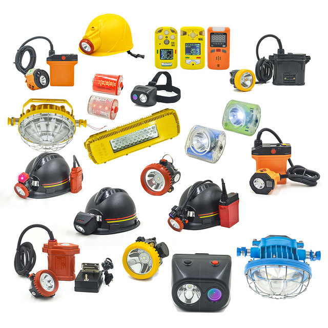 Intrinsically Safe Miner Lamp IP68 Waterproof LED Mining Cap Lamp Explosion-proof Headlamp for Underground Coal Mine