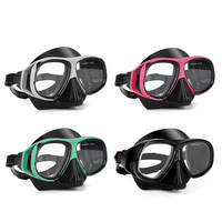 WAVE Myopia – ensemble de masques de plongée Anti-buée 150-600 degrés en Silicone et ensemble de tuba top sec