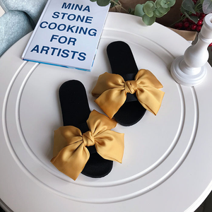 <span class=keywords><strong>Ciabatte</strong></span> Personalizzate all'Ingrosso con Fiocco in Raso per Matrimoni Estivi, Feste, Sandali da Cerimonia per Interni ed Esterni per Signore - Product Image 5