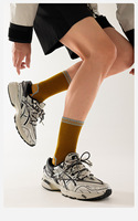 Chaussettes en laine mérinos personnalisées pour homme et femme, demi-épaisses, fines, chaudes, pour le sport, la randonnée, les activités de plein air, toutes saisons
