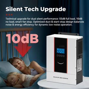 새로운 12V/220V 하이브리드 인버터, 1200W 태양광 인버터, 12V/230V 순수 정현파 태양광 인버터 - Product Image 5