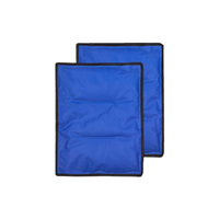 Grande poche de glace en gel réutilisable avec sangles compresse froide pour les blessures enveloppe de glace médicale pour le dos, les épaules et les genoux