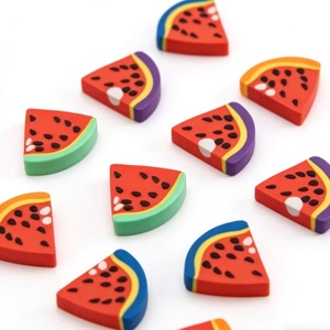 Borrador con Diseño de Frutas Kawaii (Sandía, Naranja, Piña, Fresa) para Estudiantes, Material Escolar, Regalo, Suave y Flexible - Product Image 2