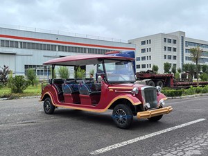 Coche Eléctrico Clásico de Alta Calidad, 4 Ruedas, Bajo Precio, Tamaño Personalizado, Vehículo Urbano Vintage para Parque Temático - Product Image 6