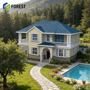 Casas Prefabricadas con Estructura de Acero, Resistentes a Inundaciones, Unidades Residenciales Prefabricadas y Casas Contenedor de Acero Ligero - Product Image 1