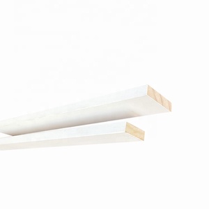 Moldura de corona Zócalo Escalera cubierta Mdf Pared imprimada Piso de madera Diseños de rodapié Esquina de tablero - Product Image 4