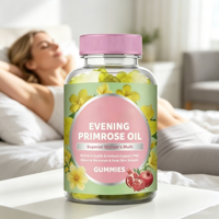 OEM Evening Primrose Oil Gummies Women Hormone Balance Support PMS Relief Soft Candy 60 Count Dietary Supplement Manufacturer