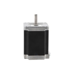 Moteur pas à pas biphasé 60BYGH82, couple élevé, faible bruit, moteur à arbre optique, couvercle arrière percé pour sortie de câble - Product Image 1