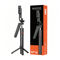 Trépied perche à selfie Xingkelang R17S avec lumière d'appoint LED pour télécommande 5.0, pince de 185 cm pour vlog, diffusion en direct et selfie de groupe