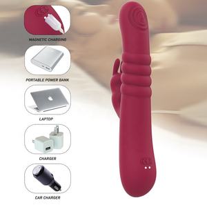 Venta caliente productos de masturbación Amanda Rabbit Vibrator Dildo Sex Toy para mujeres - Product Image 4