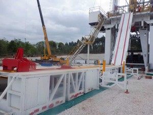 7K/4F Automated <b>Power</b> Catwalk with Pipe Handling System for Oil <b>Filed</b> Platform - Product Image 4