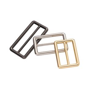 Correa 39Mm Rectangular Loop 60Mm Cinturones Lady 0,5 Aleación Triangular Pin de una sola punta Broche Venta al por mayor Correa Hebilla de metal - Product Image 5