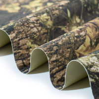 Tissu tissé d'Oxford de camouflage imperméable 100% poly 5*5 72T 600D PVC Realtree pour le tissu de Luagge