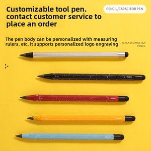 <span class=keywords><strong>Crayon</strong></span> éternel hexagonal en métal sans encre, stylet pour écran tactile, tête de <span class=keywords><strong>crayon</strong></span> Infinito, <span class=keywords><strong>crayon</strong></span> à six arêtes <span class=keywords><strong>avec</strong></span> logo personnalisé - Product Image 2