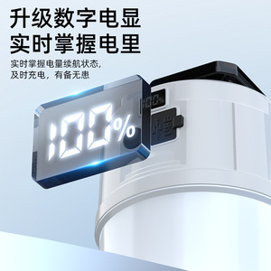 Camping Lantern Solar Powered LED Rechargeable Portable Light For Outdoor Camping Emergency Use - Product Image 3