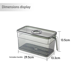 Atacado de Potes Herméticos de Alta Qualidade para Armazenamento de Alimentos na Cozinha, Caixa de Plástico <span class=keywords><strong>PET</strong></span> para Alimentos, Volta às Aulas - Product Image 5