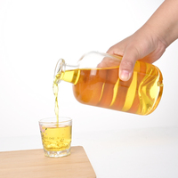 Bouteilles de vin cylindriques uniques en verre 750 ml avec bouchon en liège