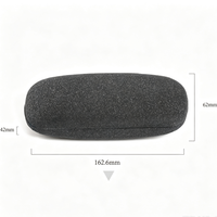 Étui à lunettes rigide scintillant et tendance, boîte à lunettes de soleil de luxe chatoyante, étui portable unisexe pour lunettes
