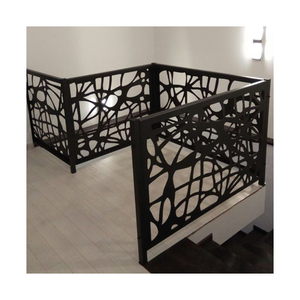 <span class=keywords><strong>Ringhiere</strong></span> per Scale Interne in Ferro Battuto Decorativo Personalizzate con <span class=keywords><strong>Taglio</strong></span> <span class=keywords><strong>Laser</strong></span>, <span class=keywords><strong>Ringhiere</strong></span> Metalliche Decorative per Interni - Product Image 6