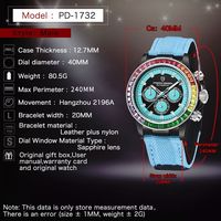 Nouvelle montre-bracelet mécanique automatique Pagani Design Charm Fashion pour homme, en acier inoxydable, montre de plongée, nouvelle montre étanche 100 m