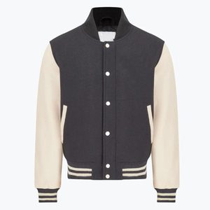 Custom Wholesale Lightweight Breathable <b>Wool</b> Varsity Jacket High Quality Custom Logo Eco-Friendly Varsity Jacket - Product Image 2