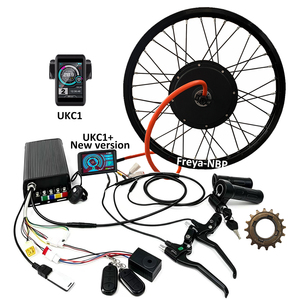 防水 17/<span class=keywords><strong>18</strong></span>/19/21 英寸 QSMOTOR QS205 72V5000W 150mm Sabvoton UKC1+ 电动自行车摩托车轮毂电机转换套件 - Product Image 1