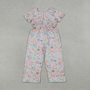 En stock : Combinaisons d'été pour petites filles, vêtements boutonnés pour bébés et tout-petits, style boutique, vente en gros, prix usine - Product Image 4