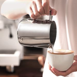 <span class=keywords><strong>Z</strong></span>-minivaporizador Barista de acero inoxidable, 600ml, vaporizador árabe, Espumador, juego de Latte, bolsa de leche, jarra, jarra, café - Product Image 6