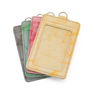 Cao cấp lớn dung lượng cao PU chủ thẻ ví phong cách cổ điển với dây buộc cho nam giới và phụ nữ - Product Image 2