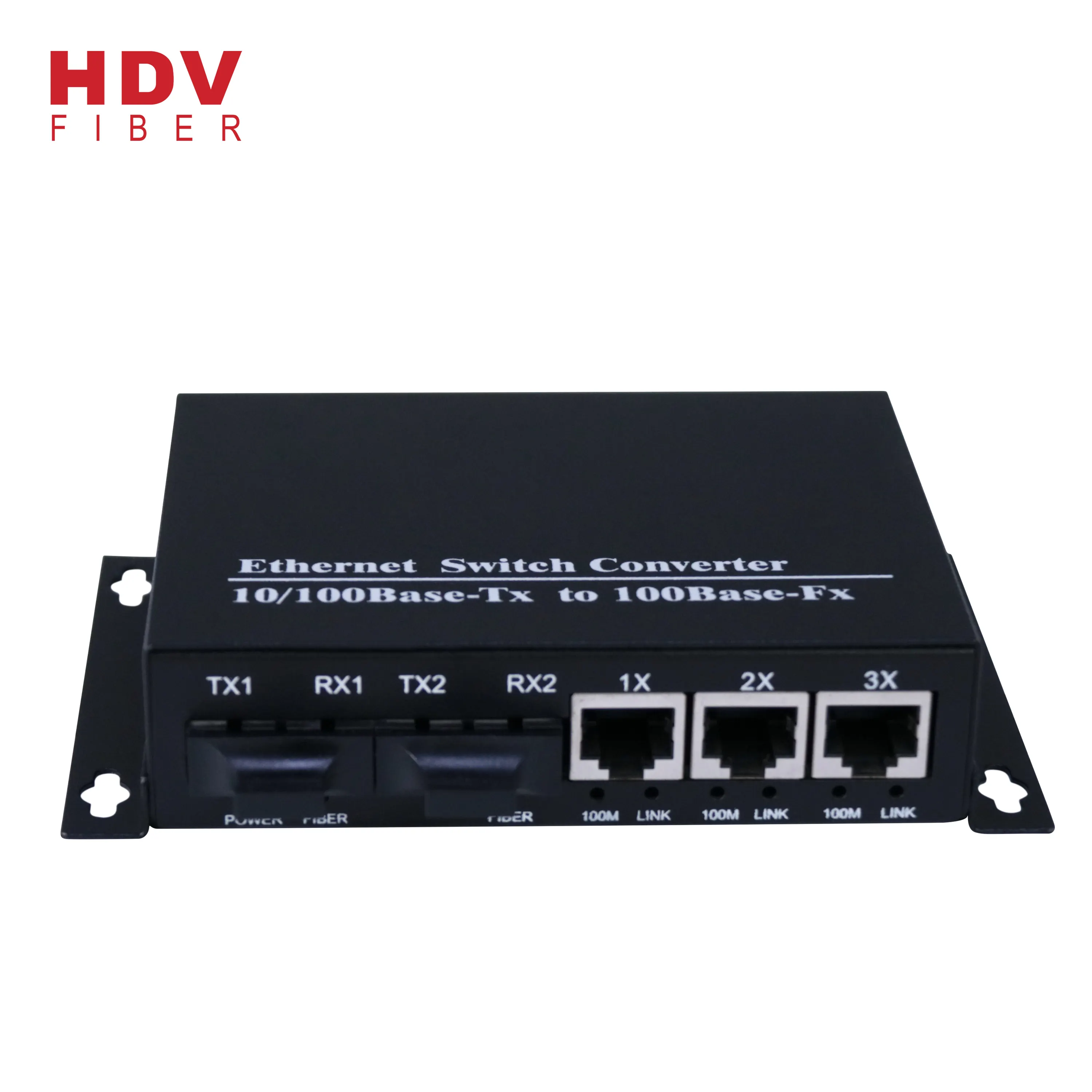 New Model Industrial Ethernet Switch Dual Fiber Compatible Huawei Industrial 3 Port Ethernet Switch