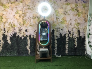 Cabina de Fotos Espejo Mágico con Software Gratuito, Código QR para Compartir Fotos, Cabina de Fotos para Fiestas de Cumpleaños, Último Modelo Popular 2026 - Product Image 3