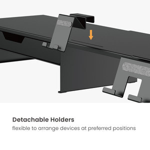 แท่นวางจอ40กก. ตามหลักสรีรศาสตร์แท่นวางแล็ปท็อปขนาดใหญ่พร้อมลิ้นชักเก็บของและที่วางแท็บเล็ต - Product Image 6
