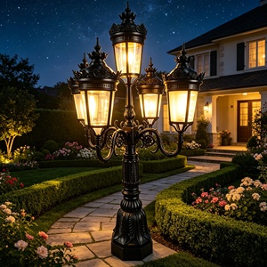 Lámpara de Patio LED Moderna de Lujo, Fabricada en Aluminio Fundido, IP65 Impermeable y de Ahorro de Energía - Product Image 5
