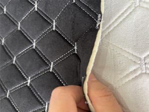 <span class=keywords><strong>Tissu</strong></span> de <span class=keywords><strong>velours</strong></span> 100% polyester personnalisable avec technique tricotée en <span class=keywords><strong>éponge</strong></span> brodée pour housses de bus et de sièges de voiture et tapis - Product Image 3