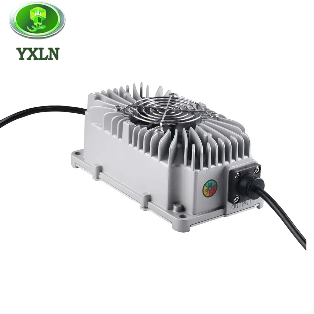 YXLN YX-300W étanche IP67 12v 24V 36V 48V 60V 72V chargeur 15A 8A 6A 5A 3.5A 3A pour batteries au plomb/au lithium / lifepo4