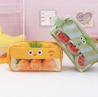 Fruit Groente Paradijs Cartoon Pluche Etui Stijl Pennenbakje Middelbare scholieren Japanse stijl Populair China