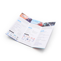 Offre spéciale Brochure délicate multicolore Fournisseurs d'impression de prospectus en accordéon Flyer numérique-Impression de catalogue d'imprimante
