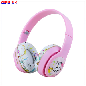 Audífonos Inalámbricos 5.3 con Diseño de Animal Luminoso, Cancelación de Ruido, Plegables y Estéreo - Product Image 1