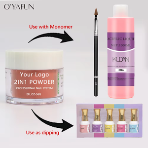 Polvo Acrílico Brillante Profesional OYAFUN, Frasco de 2oz con Brillo de Alta Densidad para Arte de Uñas, Aplicación Suave y Color Vívido - Product Image 2