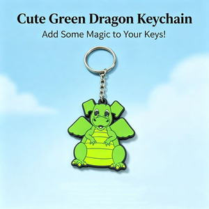 <b>Customized</b> Design Hot Selling Cartoon 2D Personalized Gift PVC Keychain <b>Key</b> Ring Charms - Product Image 3