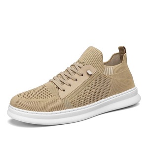 <span class=keywords><strong>Scarpe</strong></span> Sportive da Uomo Leggere in Maglia Fly-Knit, Comode Sneakers Casual con Lacci <span class=keywords><strong>e</strong></span> Design a Calzino, Produzione all'Ingrosso - Product Image 6