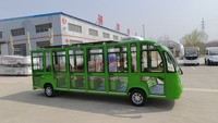 Mini-bus électrique personnalisé RC Chine 17 places, batterie au plomb, vitesse maximale 60 km/h, temps de charge 5-7h, pour excursions et visites de ville