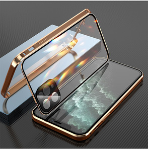 <span class=keywords><strong>Funda</strong></span> Magnética de Doble Cara con Absorción de Impactos <span class=keywords><strong>para</strong></span> Teléfono Móvil <span class=keywords><strong>Samsung</strong></span> <span class=keywords><strong>S22</strong></span> S21 S23 S24 <span class=keywords><strong>Ultra</strong></span>, Cubierta A21 con Electroplacado - Product Image 2