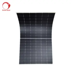 Painel solar flexível de 400 W para telhado, excelente qualidade, venda direta da fábrica para sistemas de bateria solar doméstica