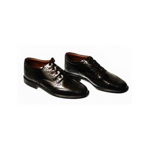 รองเท้าหนังผู้ชายคุณภาพสูง สวมใส่สบาย ดีไซน์หรูหรา รุ่น Ghillie Brogues ปี 2024 ผลิตด้วยมืออย่างประณีต - Product Image 4