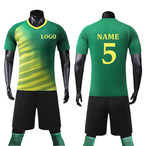 Bán buôn màu xanh lá cây màu vàng đồng phục bóng đá đại học bóng đá Jersey tùy chỉnh đồng phục Bóng Đá Đội đào tạo thể thao mặc Bộ dụng cụ bóng đá - Product Image 1