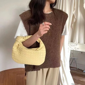 Bolso de Mujer Tejido a Mano 2026, Bolso de Mano de Cuero PU de Moda para Mujer, Bolso Tote Casual Ligero de Lujo con Nudos - Product Image 4