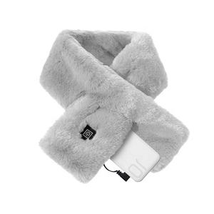 Morbido peluche riscaldamento elettrico sciarpa calda ricarica USB scaldacollo elettrico senza fili - Product Image 5